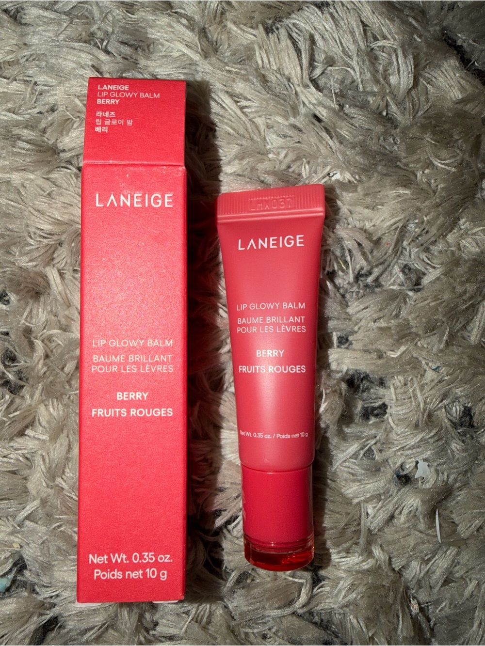 LANEIGE Lip Glowy Balm - Berry Red